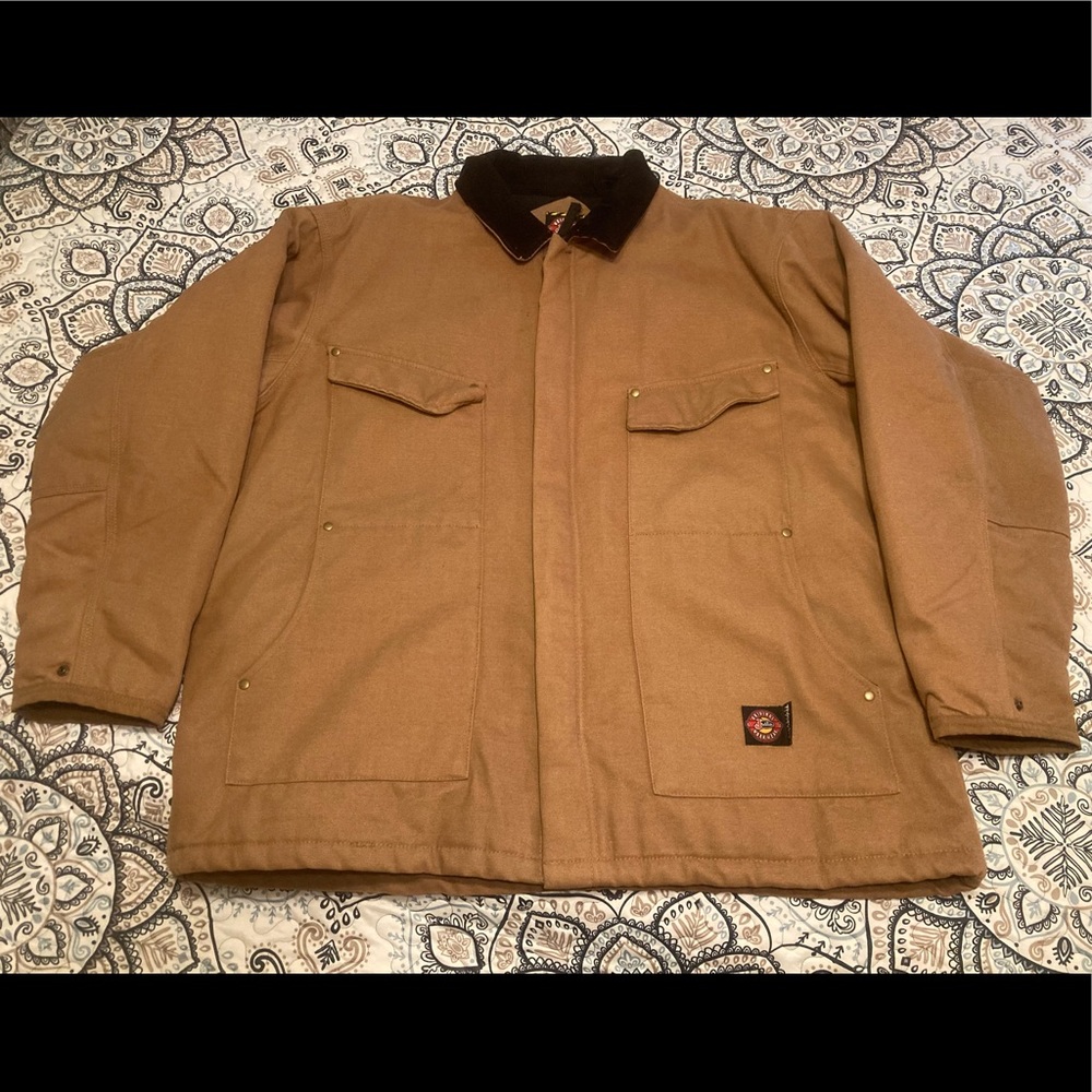 Justin original workwear mens coat size 3XL